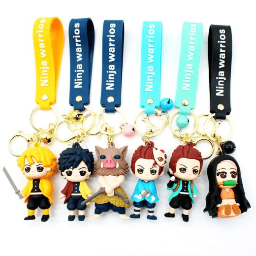 图片3 Custom 3D PVC Cartoon Character Keychains