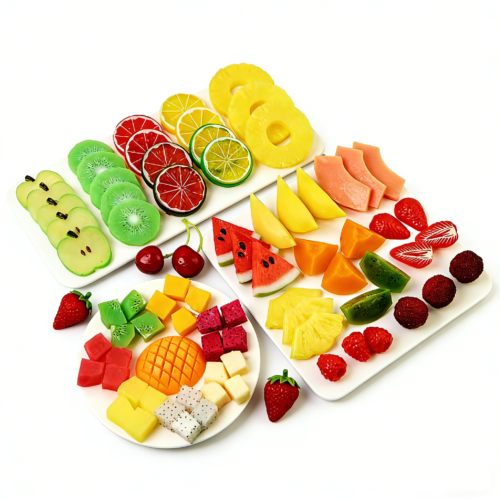 主图 Custom Miniature Realistic Resin Food Keychains