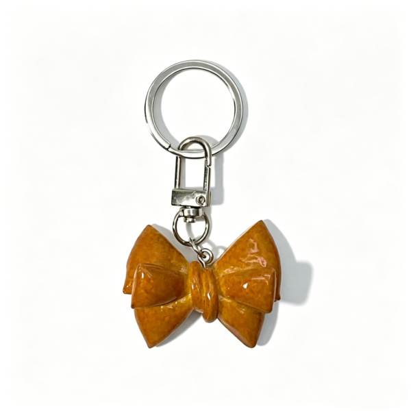 (2) Creative Baking Series Resin Bread Keychains