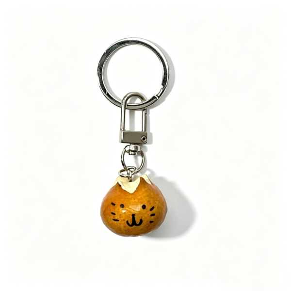(5) Creative Baking Series Resin Bread Keychains