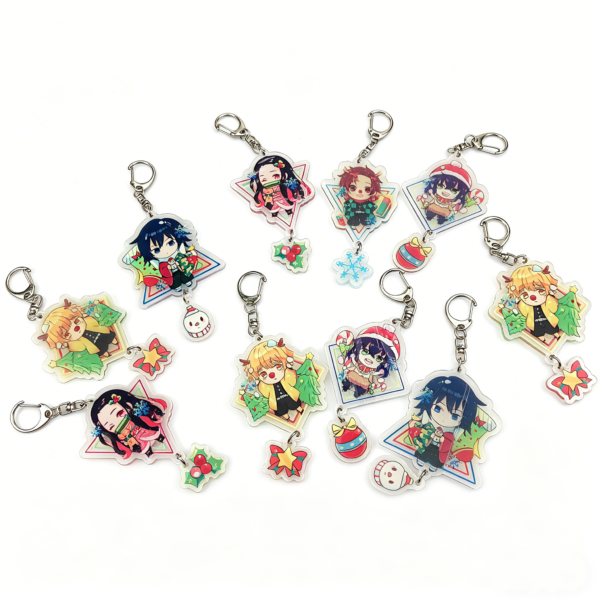 新对话 Customizable Designs Acrylic Keychains