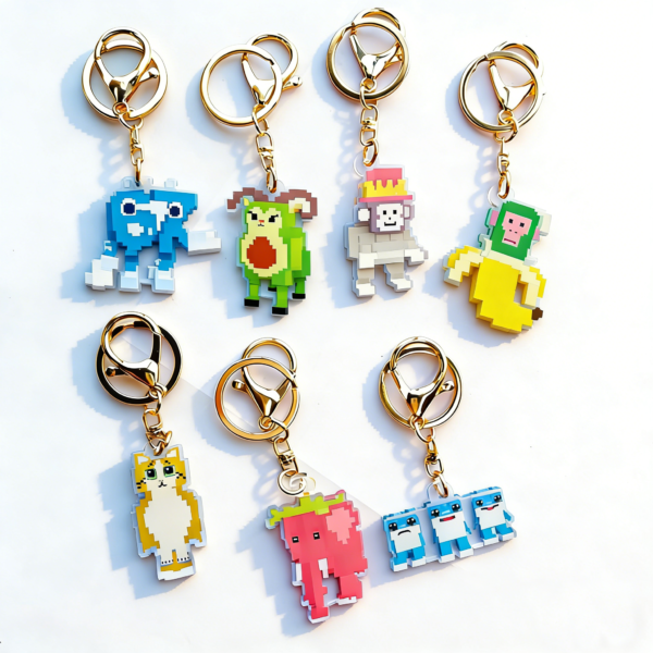 缩略图2 Customizable Designs Acrylic Keychains