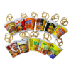 Realistic Miniature Snack Keychains