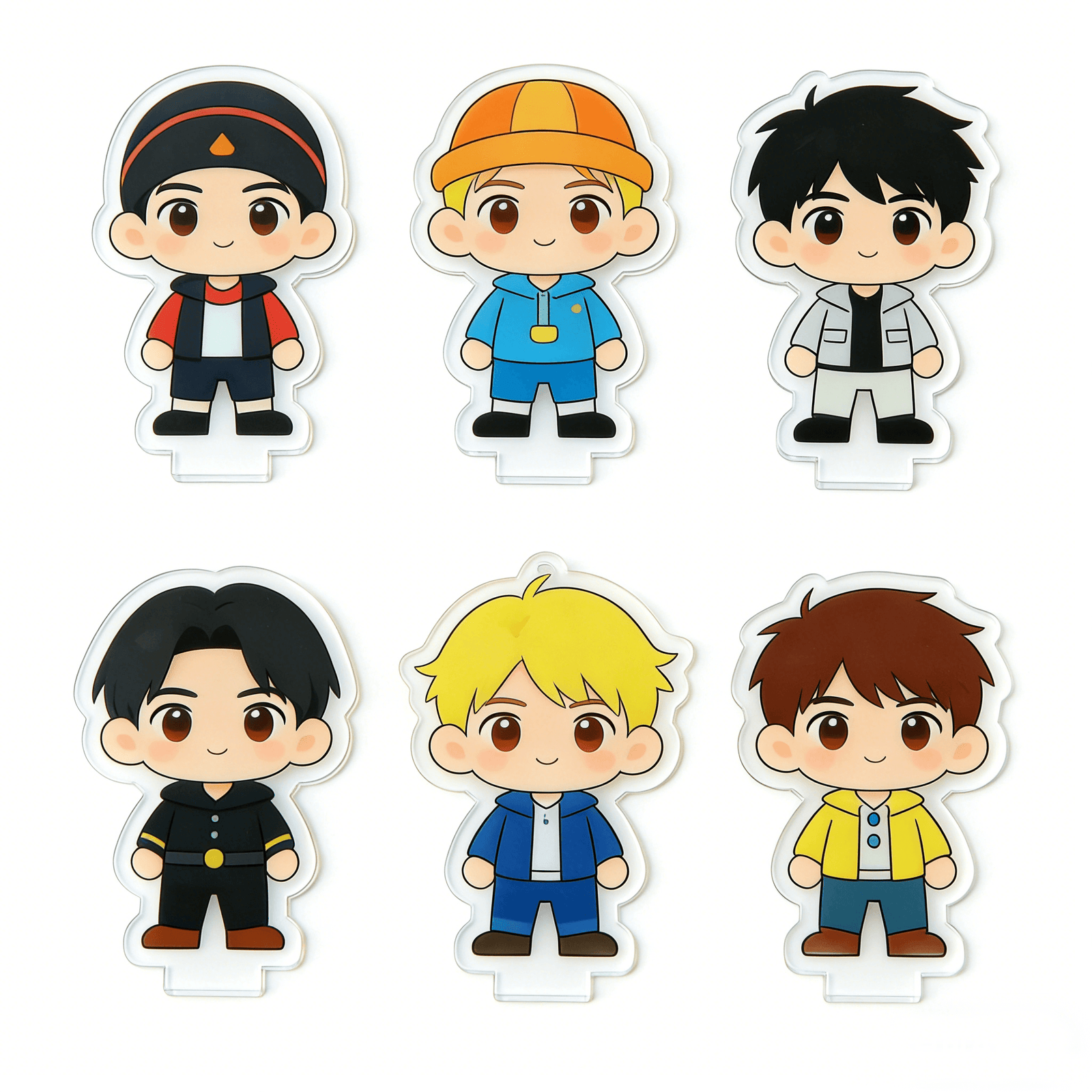 Customizable Designs Acrylic Keychains 2 缩略图4 1