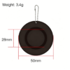 3 Miniature Simulation 5cm Coaster Keychain