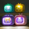 8 Cute Mini TV Light-Up Keychain
