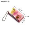 Realistic Miniature Food Toy Chocolate Biscuit Sticks Keychain