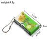 Realistic Miniature Food Toy Chocolate Biscuit Sticks Keychain