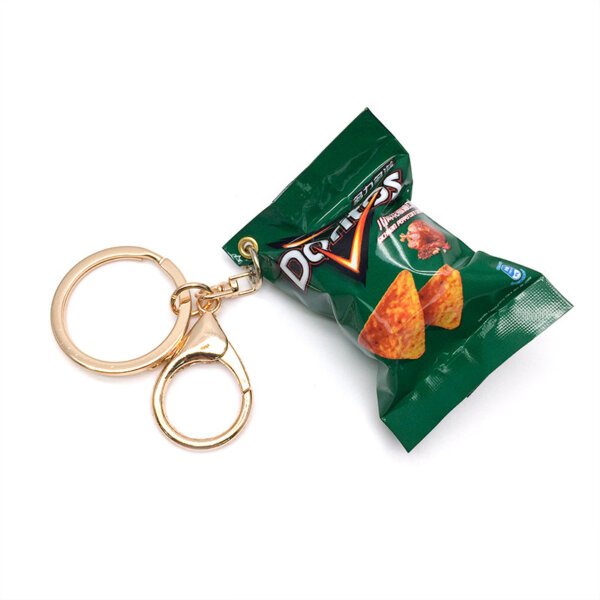 Realistic Doritos Potato Chip Snack Bag Keychain