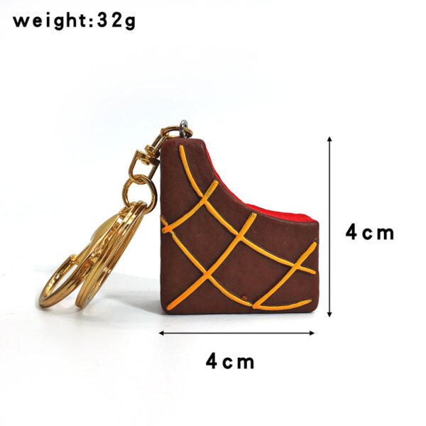 Realistic Miniature Mocha Filled Chocolate Food Gashapon Charm