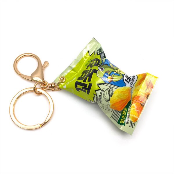 Realistic Doritos Potato Chip Snack Bag Keychain