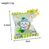 SKU-05-吉伊咔哇充气袋绿色-星星扣 Popular Manga Character Chiikawa Candy-Bag-Style Inflatable Keychain
