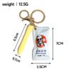 Fun Food Themed Charm French Fries Charm Ketchup Packet Keychain