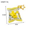 SKU-06-吉伊咔哇充气袋黄色-星星扣 Popular Manga Character Chiikawa Candy-Bag-Style Inflatable Keychain