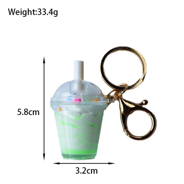 Cute Candy Sundae Ice Cream Keychain
