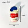 SKU_01_平面泰奶冰箱贴 Creative Resin Simulation Milk Cup Magnetic Fridge Magnet