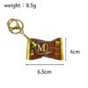 SKU_01_梦龙零食袋经典味道-金扣 Miniature Magnum branded Ice cream Gashapon Keychain