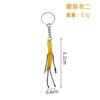 SKU_01_薯条老二 Creative "Three Brothers" French Fries Keychain