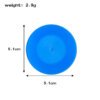 SKU_01_迷你小杯垫蓝色不打孔 Miniature Simulation 5cm Coaster Keychain
