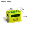 SKU_01_黄色啤酒框波珠链 Miniature Framed Taiwan Beer Keychain