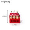 SKU_02_58度高粱酒框-波珠链 Miniature Framed Taiwan Beer Keychain