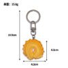 SKU_02_C字饼干-门扣单圈 DIY Realistic Cookie Snack Model Keychain