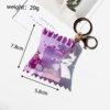 SKU_02_QQ糖充气袋-紫色 Cute Miniature Cartoon Gummy Candy Inflatable Bag Shake Keychain