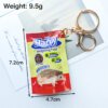 SKU_02_刺猬粮食-金扣 Miniature Realistic Pet Treat Keychain