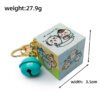 Cute Chiikawa Cartoon Character Rubik's Cube Keychain