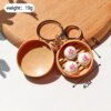 SKU_02_小笼包-添好运金扣 Miniature Xiao Long Bao Dim Sum Keychain