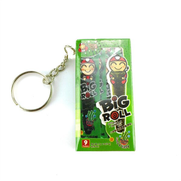Miniature "Little Boss" Seaweed Snack Gashapon Keychain