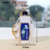 SKU_02_白花油-金扣 Miniature Replica Hong Kong Medicated Oil Bottle Keychain