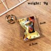 SKU_02_韩国爱心派零食袋-金扣 British Potato Chip Snack Bag Keychain