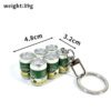 SKU_03_排装易拉罐台湾啤酒菠萝-门扣单圈 Canned Beer Gashapon Charm