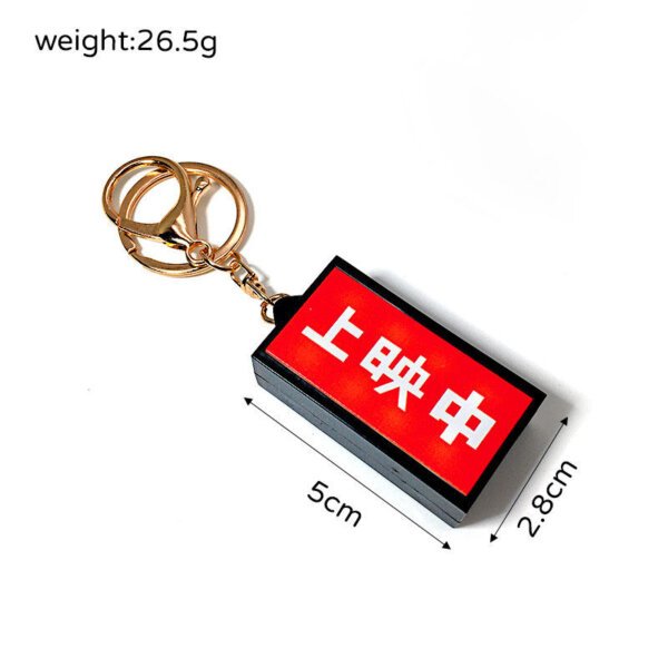 SKU_03_灯牌上映中-金扣 Customizable LOGO LED-illuminated Pendant