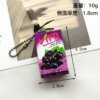 SKU_03_盒装维他奶-葡萄 Replica Hong Kong Vita-brand Boxed Drink Keychain