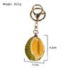 SKU_04_单个榴莲 Creative Quirky Fruit Resin Keychain