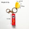 Realistic Miniature Pringles Potato Chip Can Keychain