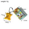 Miniature Food Themed Bear Cookie Snack Charm