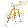 SKU_04_薯条三兄弟 Creative "Three Brothers" French Fries Keychain