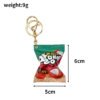Korean Brand Gummy Candy Squishy Toy Snack Bag Keychain