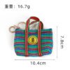 SKU_05_勇字零钱包-红色拉链 Customizable Mesh Shopping Tote Bag Coin Purse Keychain