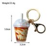 Cute Candy Sundae Ice Cream Keychain