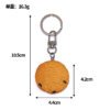 SKU_05_提子曲奇-门扣单圈 DIY Realistic Cookie Snack Model Keychain