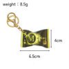 SKU_05_梦龙零食袋黄黑色-金扣 Miniature Magnum branded Ice cream Gashapon Keychain