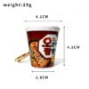 SKU_06_C Realistic Korean Instant Noodle Cup Snack Keychain