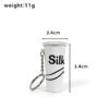 Realistic Customizable Milk Tea Cup Keychain