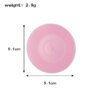 SKU_07_迷你小杯垫粉色不打孔 Miniature Simulation 5cm Coaster Keychain