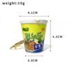 SKU_08_E Realistic Korean Instant Noodle Cup Snack Keychain