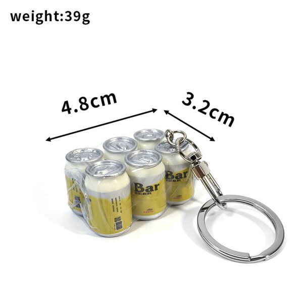SKU_09_排装易拉罐Bar-门扣单圈 Canned Beer Gashapon Charm
